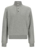 Gray Cotton Cardigan