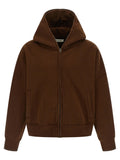 Brown Cotton Sweatshirt
