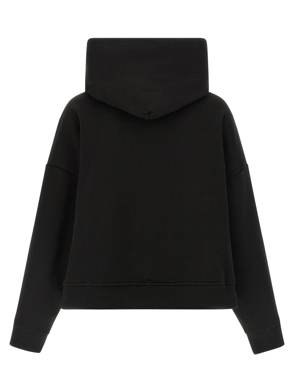 Black Cotton Sweatshirt