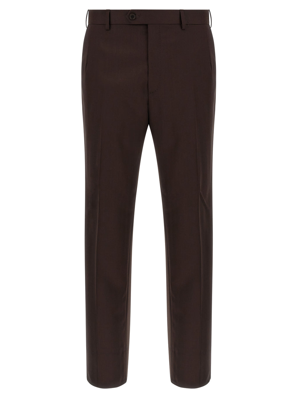 Brown Wool Two-Piece Suit