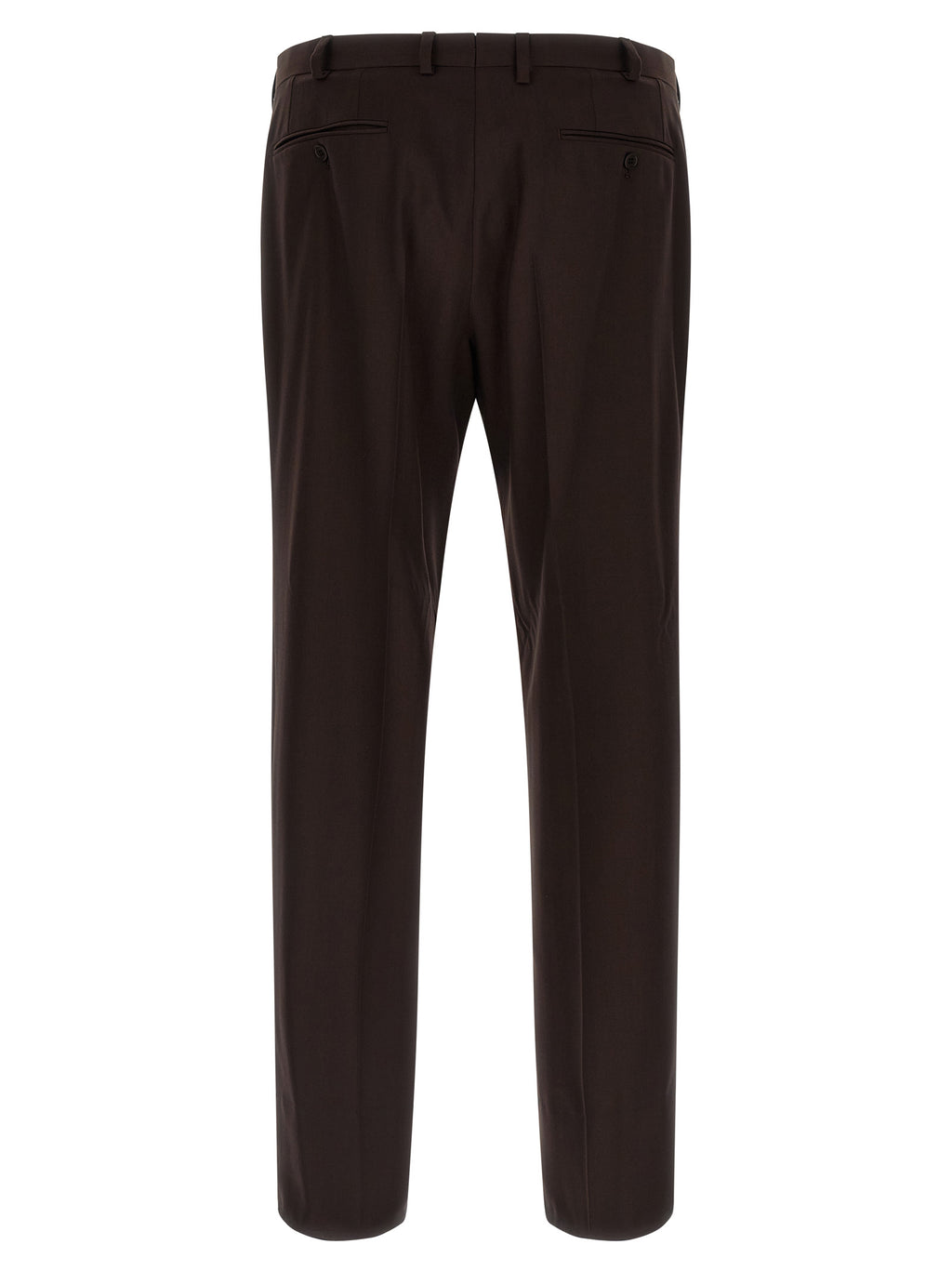 Brown Wool Two-Piece Suit