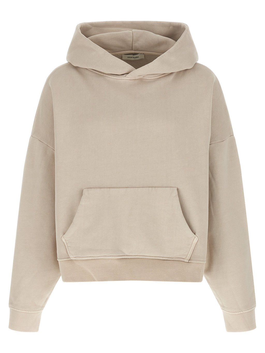 Beige Cotton Sweatshirt