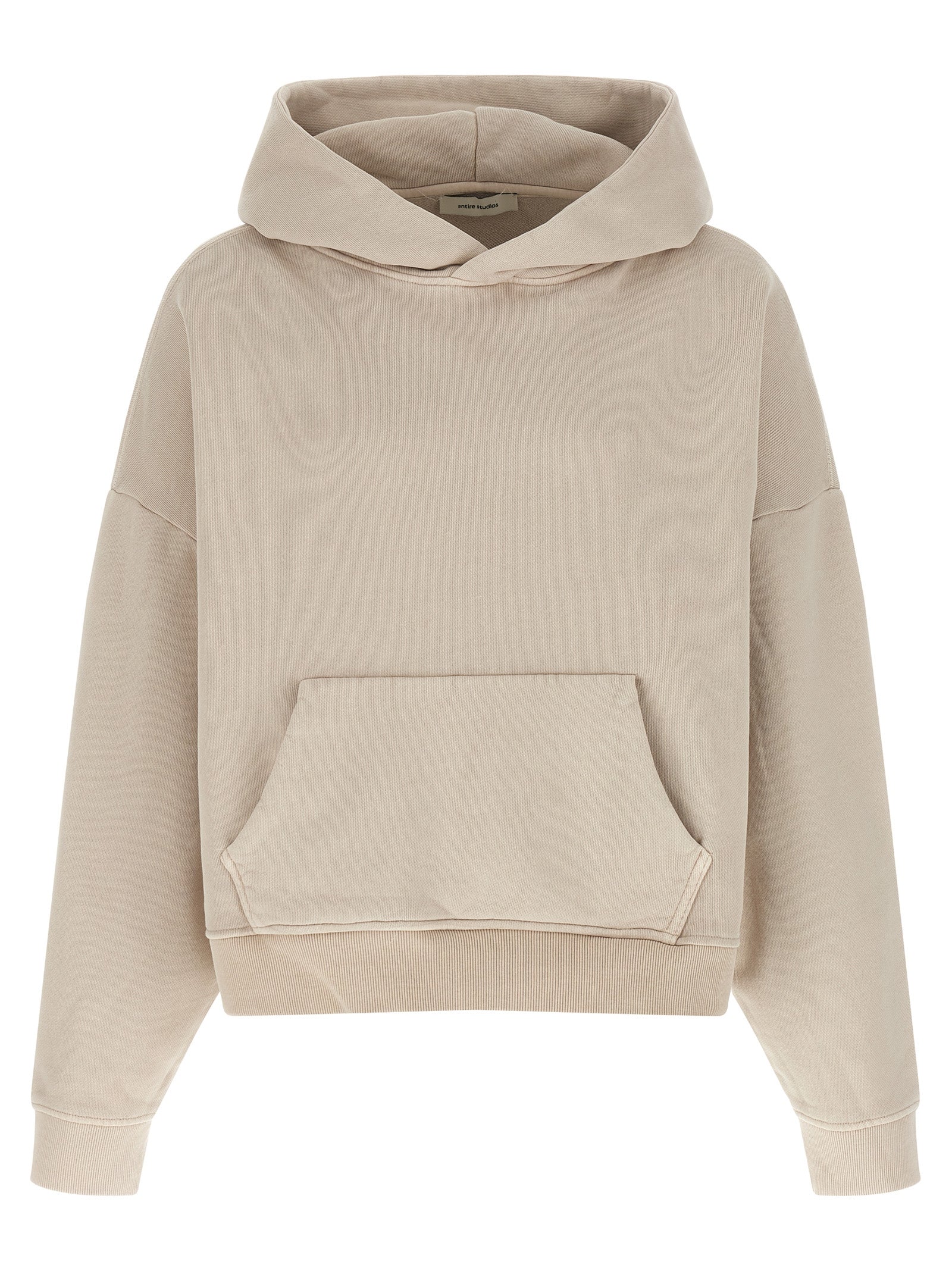 Beige Cotton Sweatshirt