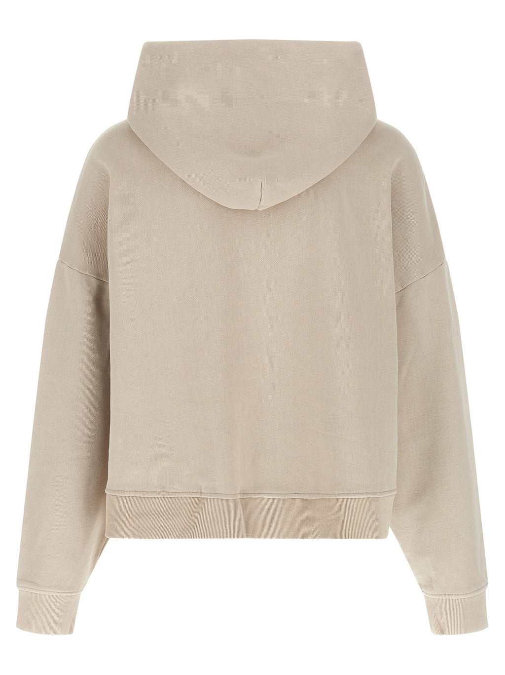 Beige Cotton Sweatshirt