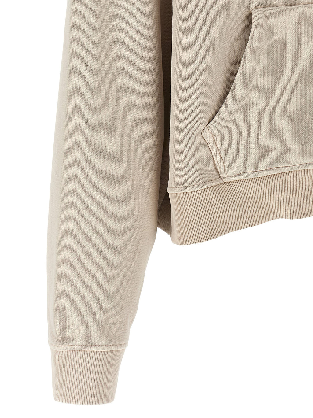 Beige Cotton Sweatshirt