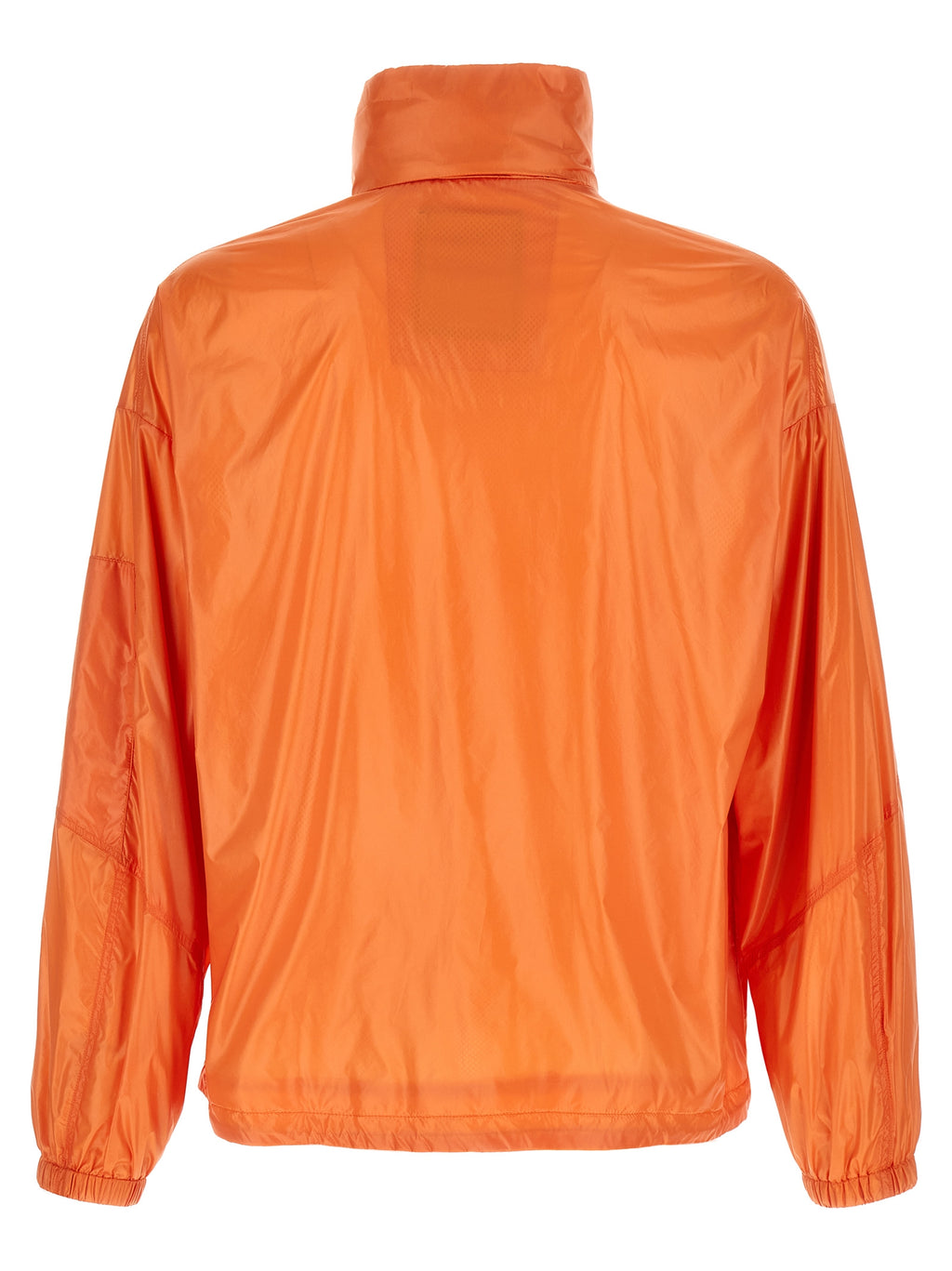 Orange Polyamide Shell Jacket