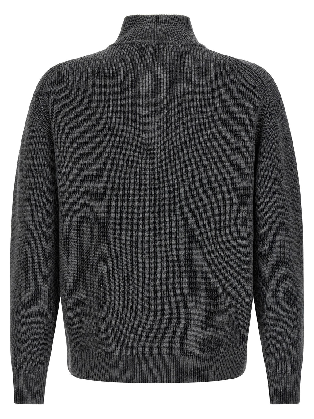 Gray Wool Cardigan