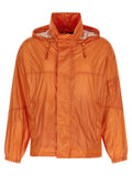 Blue Polyester Shell Jacket
