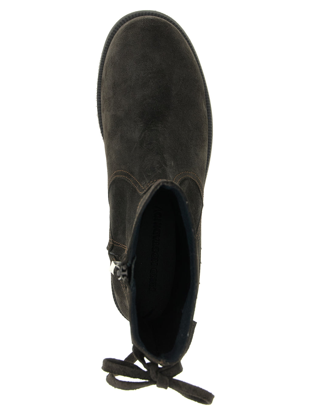 Brown Calfskin Ankle Boots