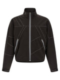 Brown Virgin Wool Full-Length Jacket