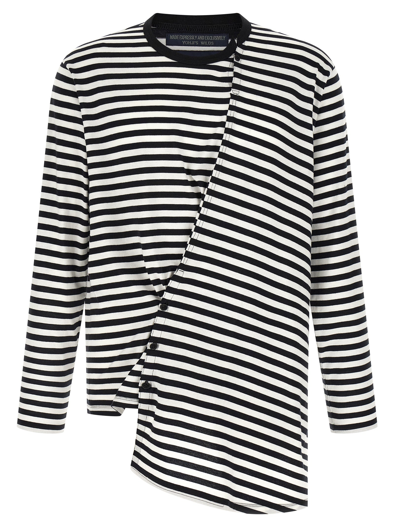 Bicolor Cotton Cardigan