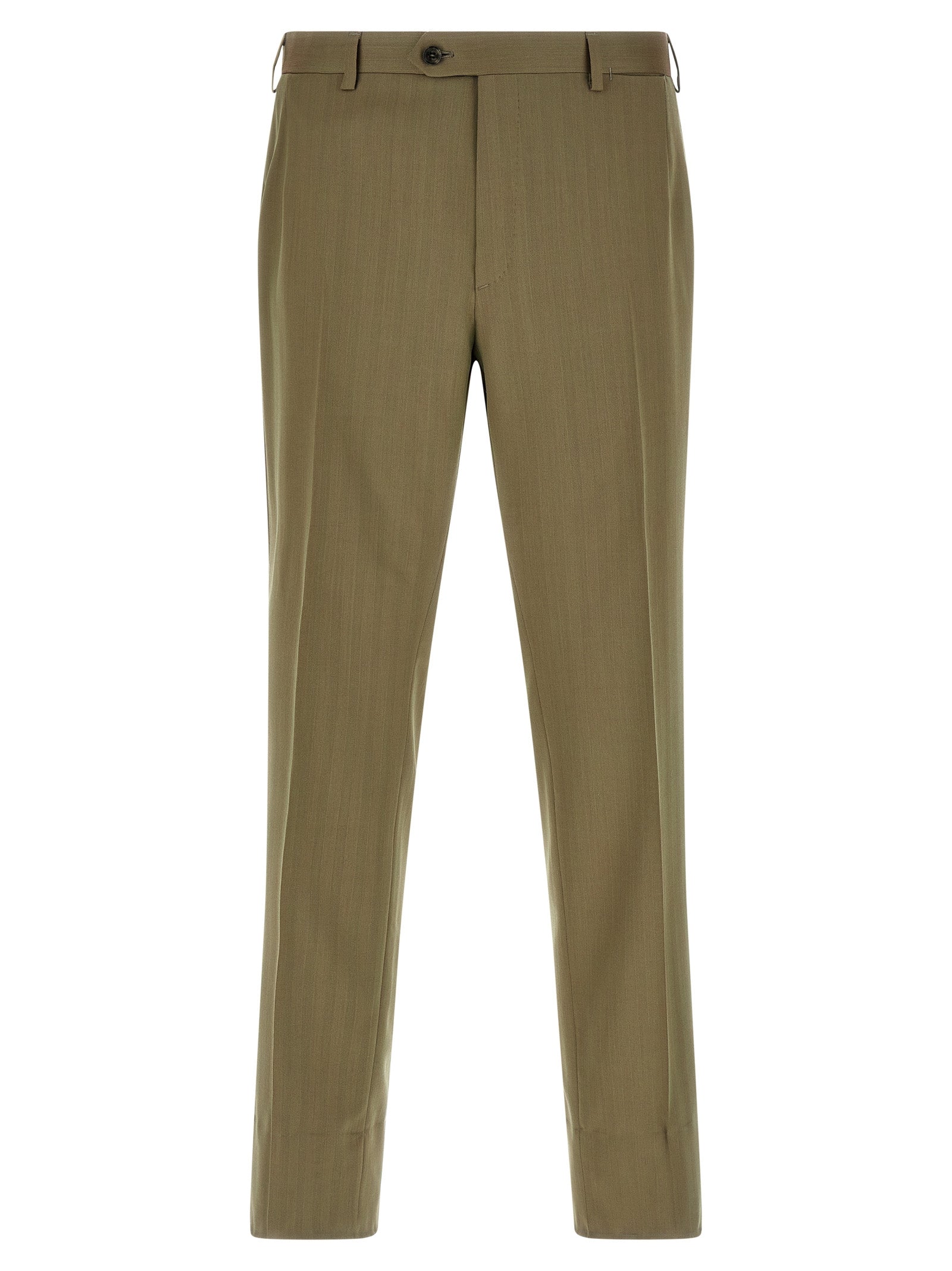 Bicolor Wool Two-Piece Suit