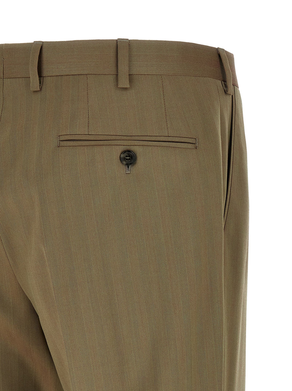 Bicolor Wool Two-Piece Suit