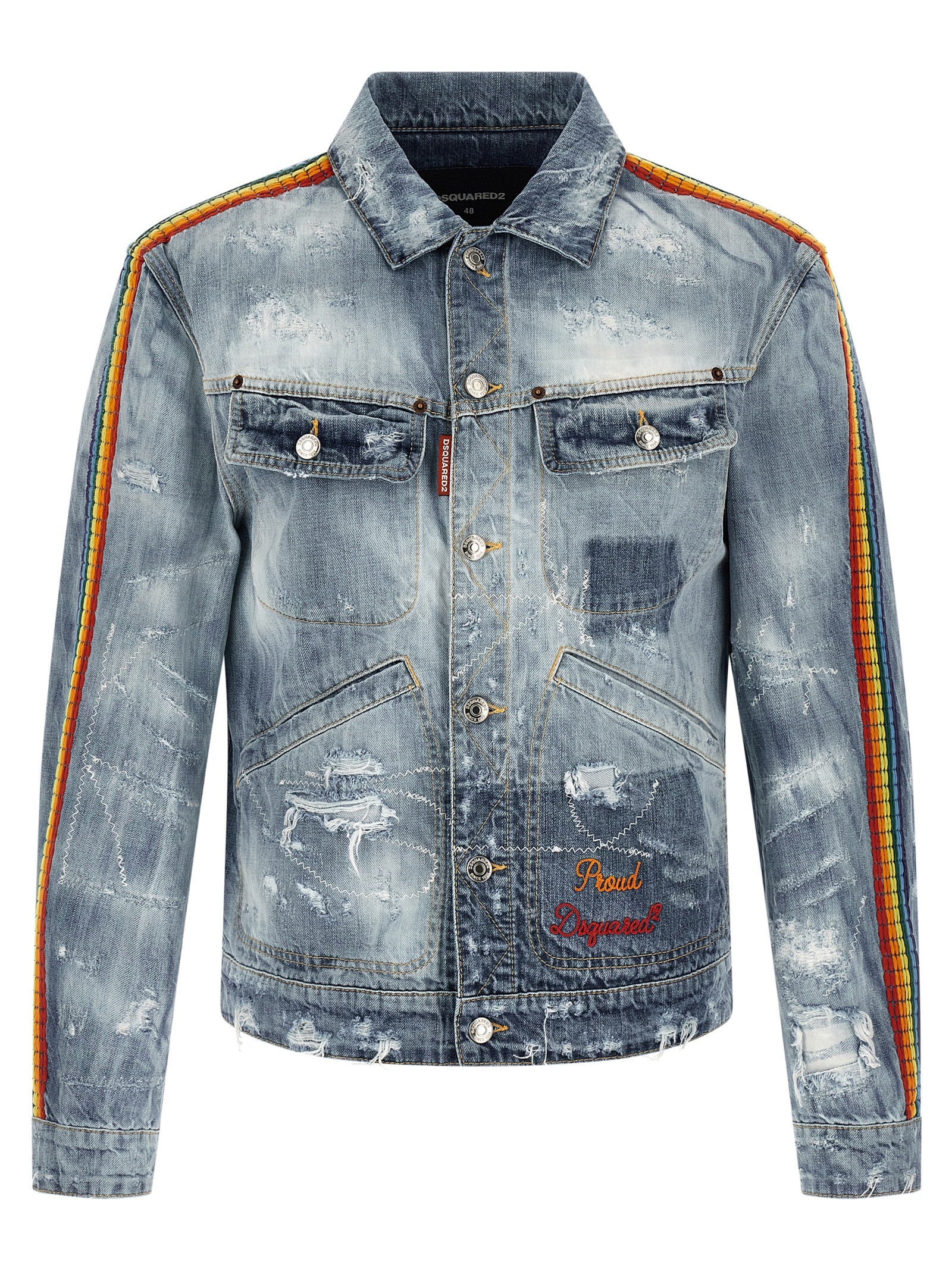 Blue Cotton Denim Jacket