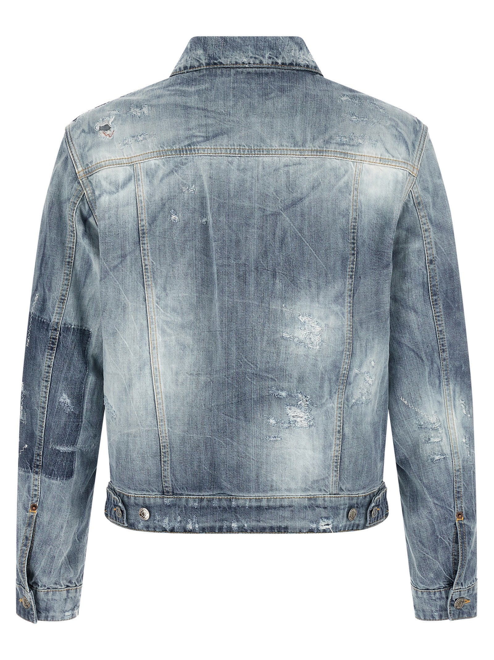Blue Cotton Denim Jacket
