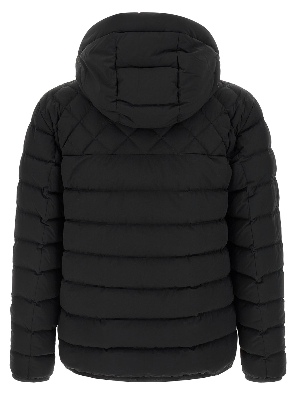 Black Nylon Full-Length Jacket