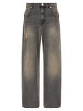 Black Cotton Jeans Denim