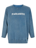 Blue Cotton Sweatshirt