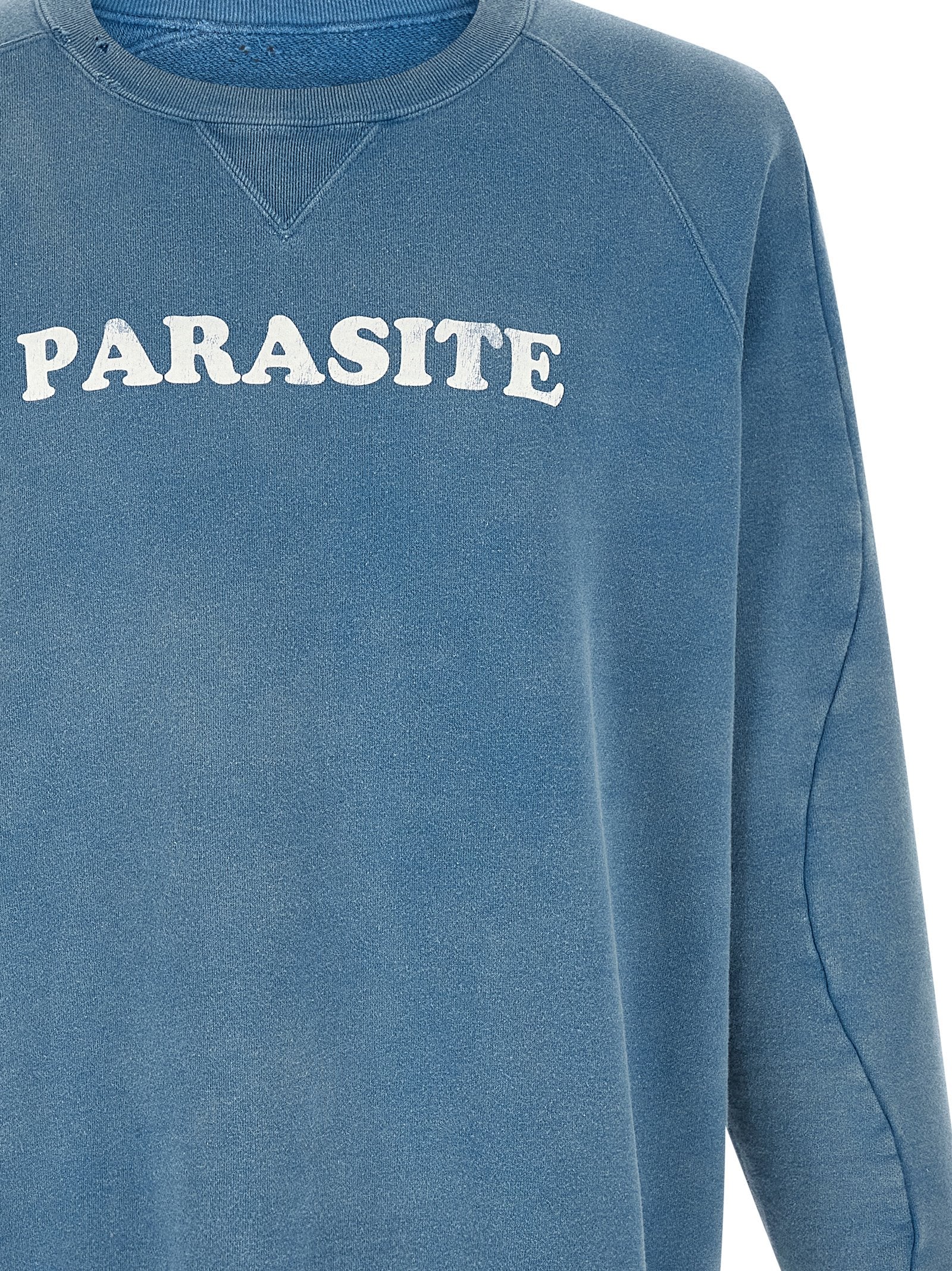 Blue Cotton Sweatshirt
