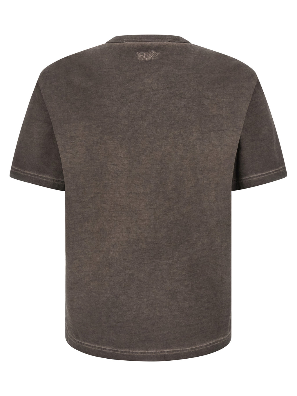 Gray Cotton T-Shirt