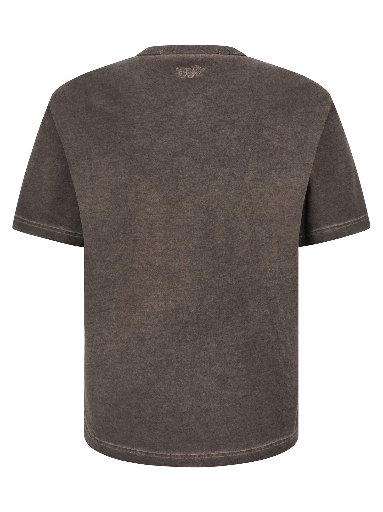 Gray Cotton T-Shirt