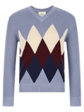 Blue Cotton Cardigan