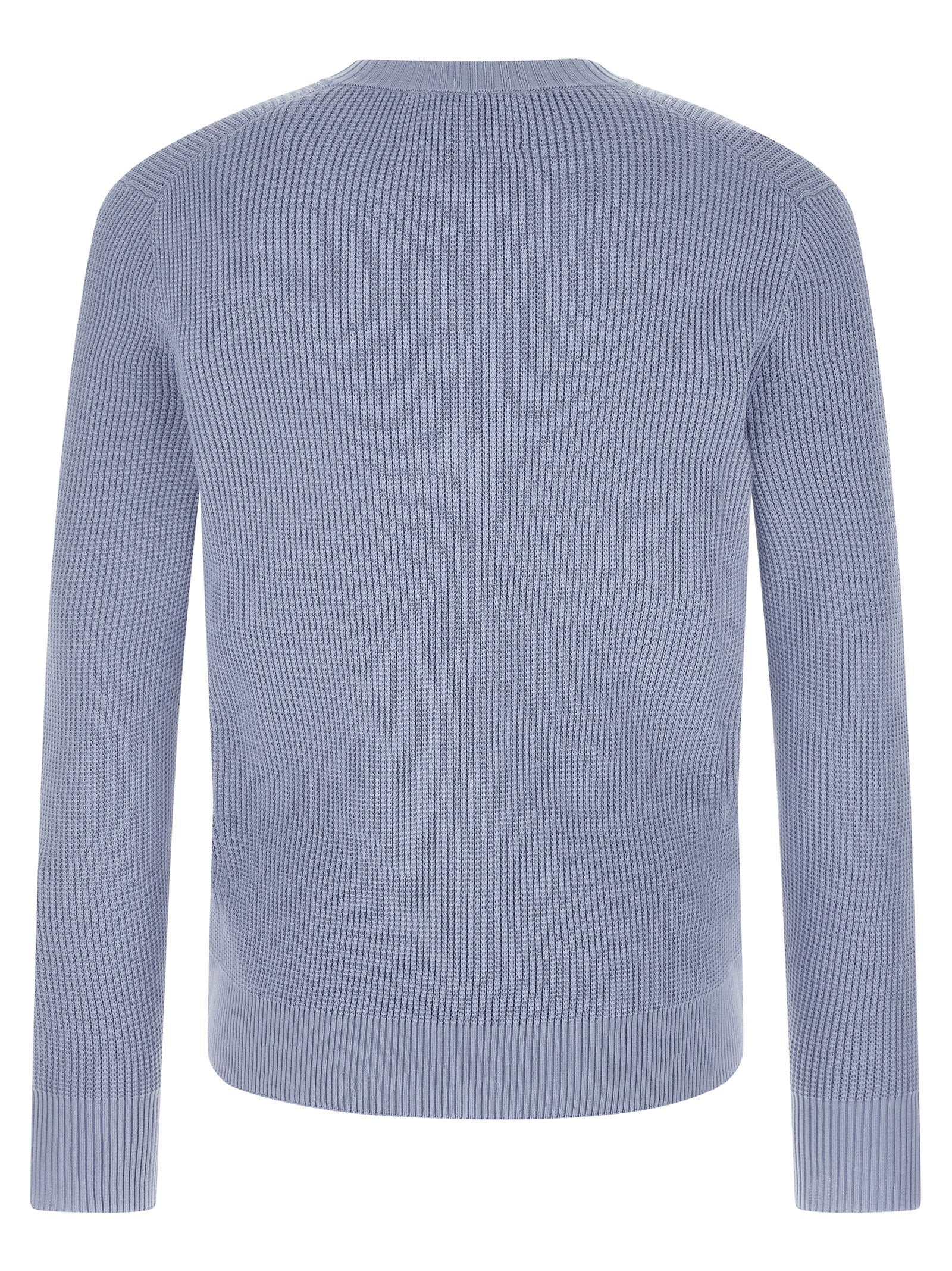 Blue Cotton Cardigan
