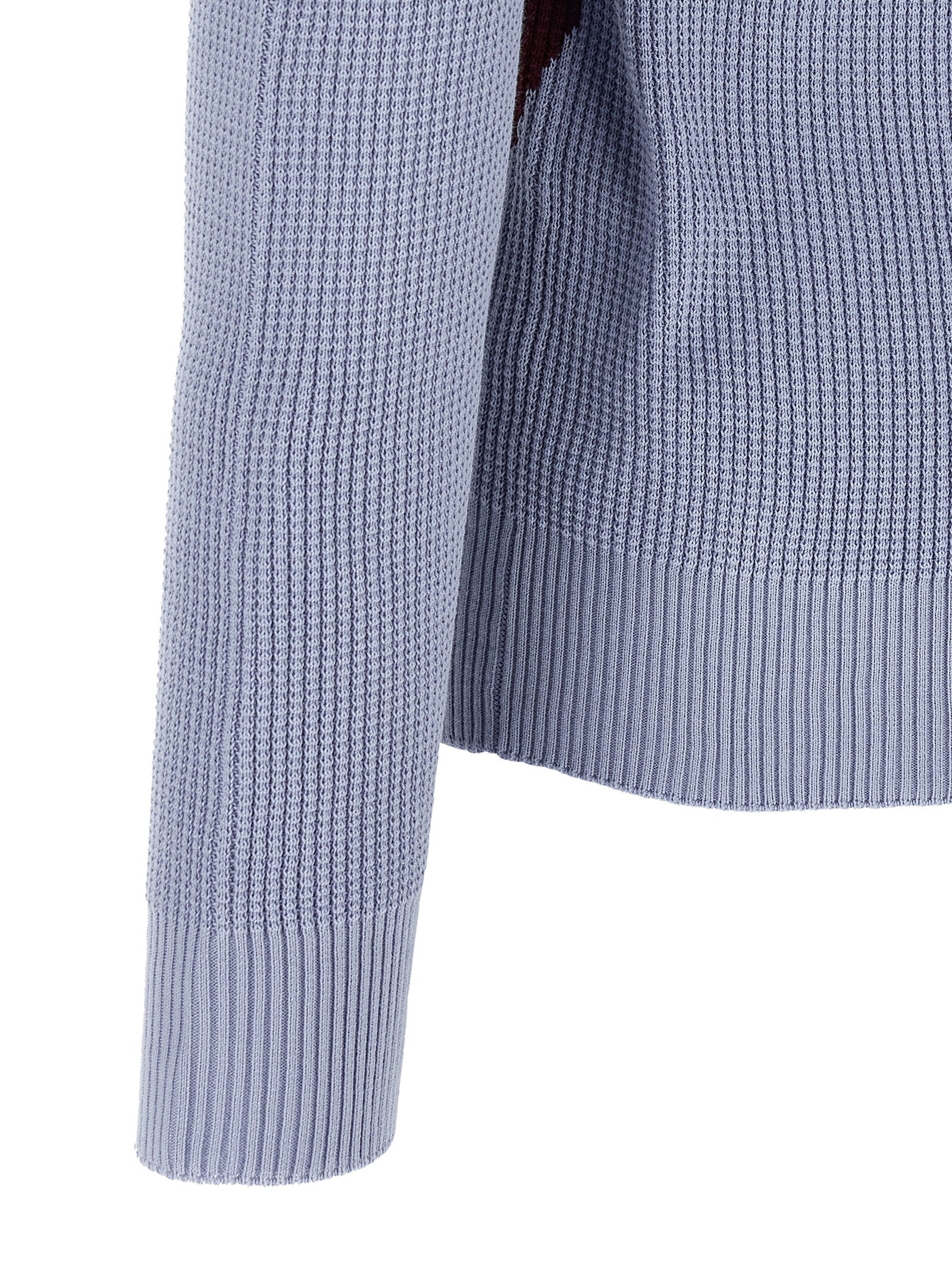 Blue Cotton Cardigan
