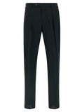 Black Virgin Wool Pants