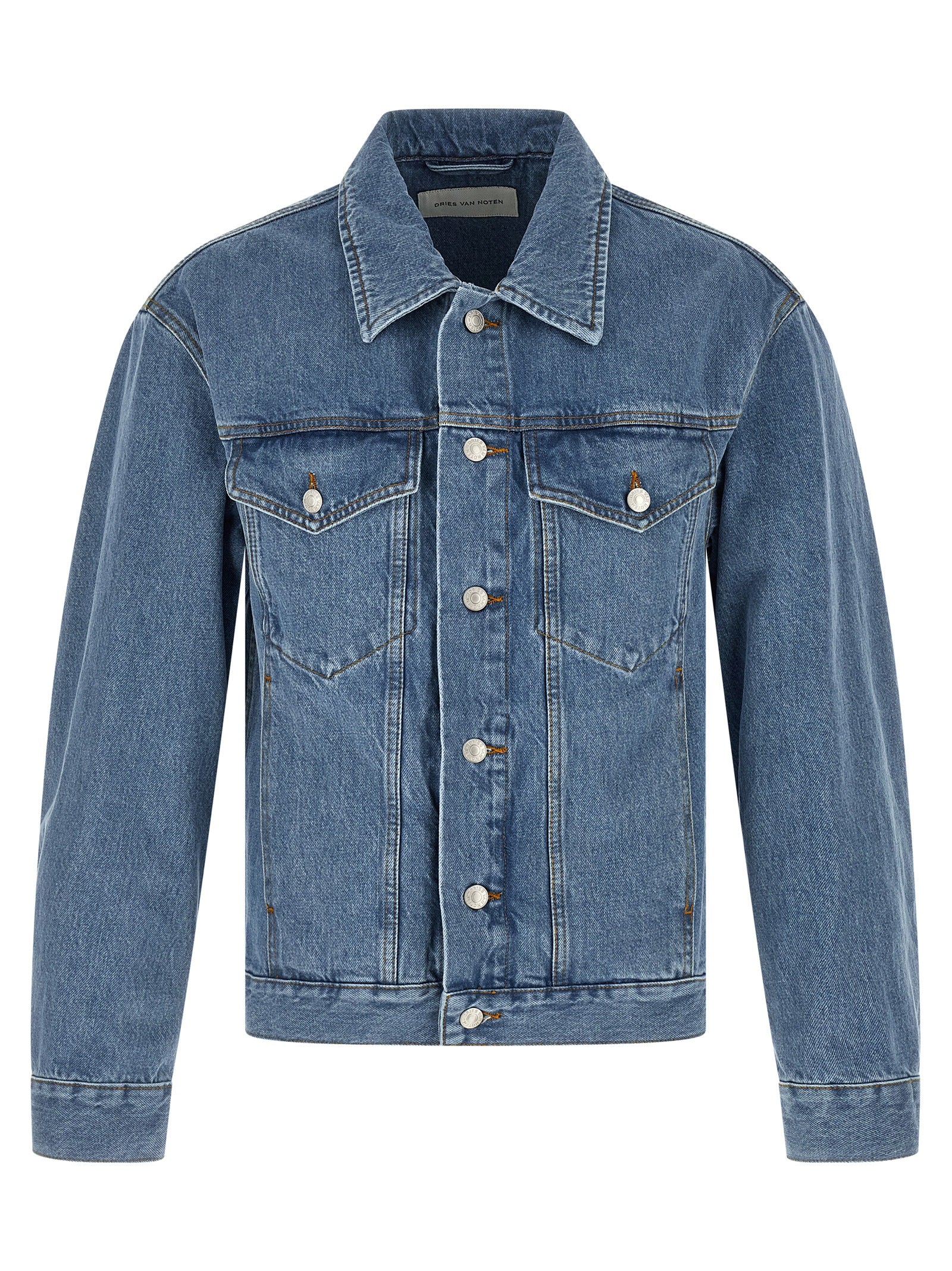 Blue Cotton Denim Jacket