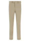 Beige Virgin Wool Dress Pants