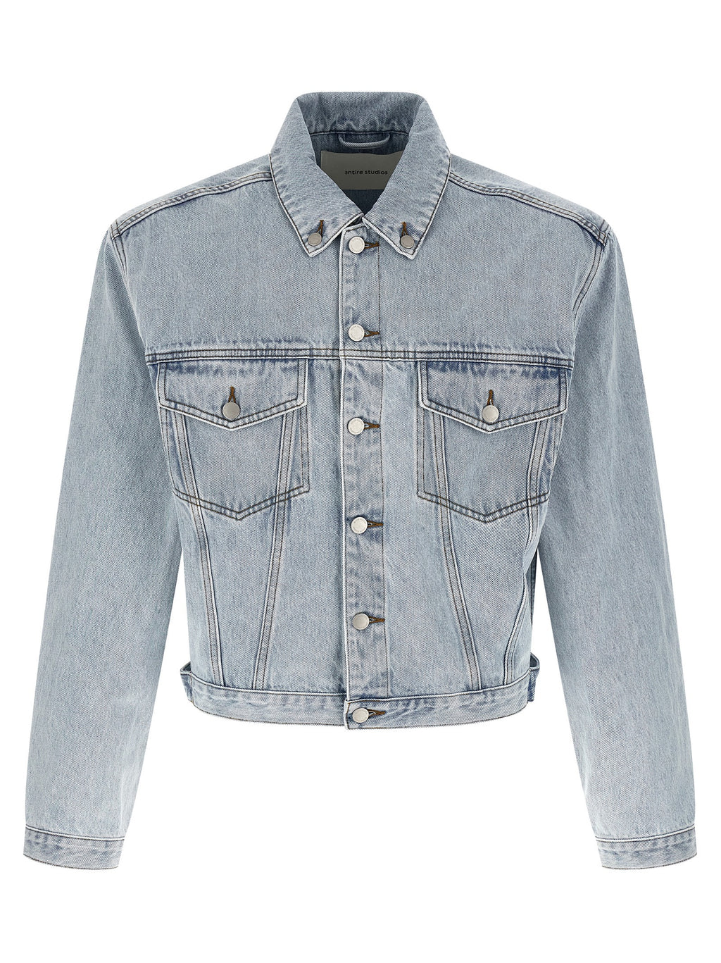 Blue Cotton Denim Jacket
