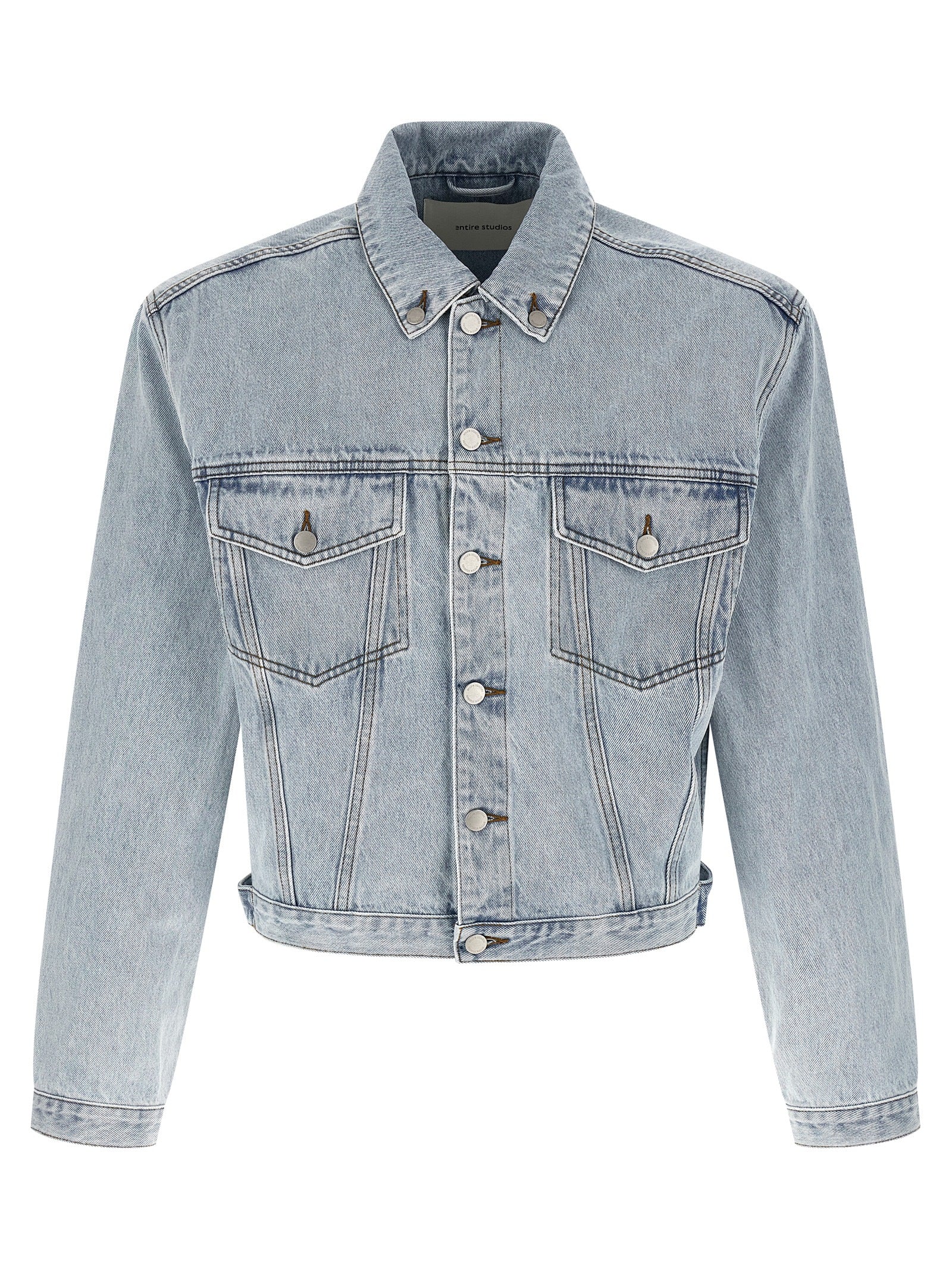Blue Cotton Denim Jacket