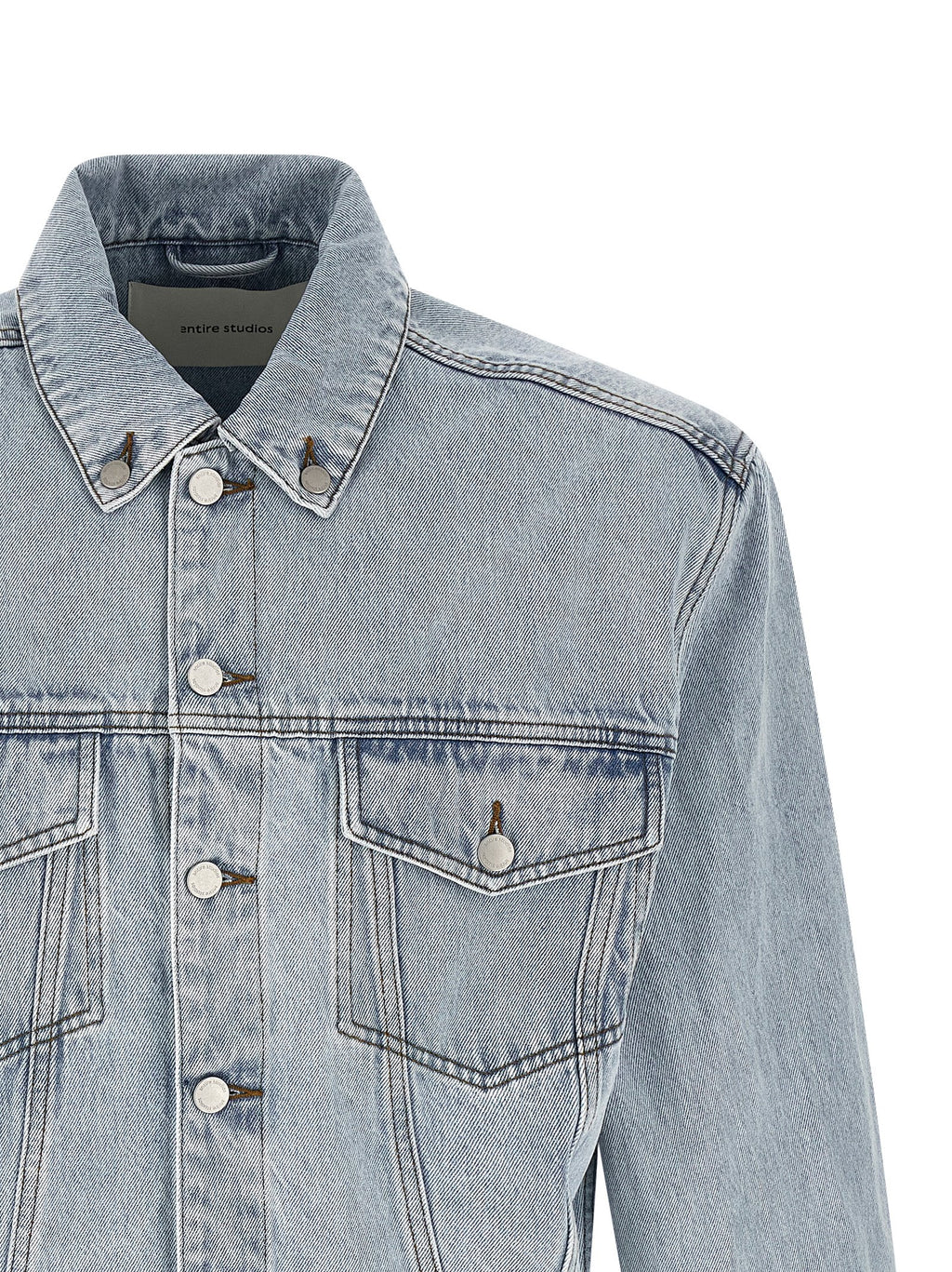 Blue Cotton Denim Jacket