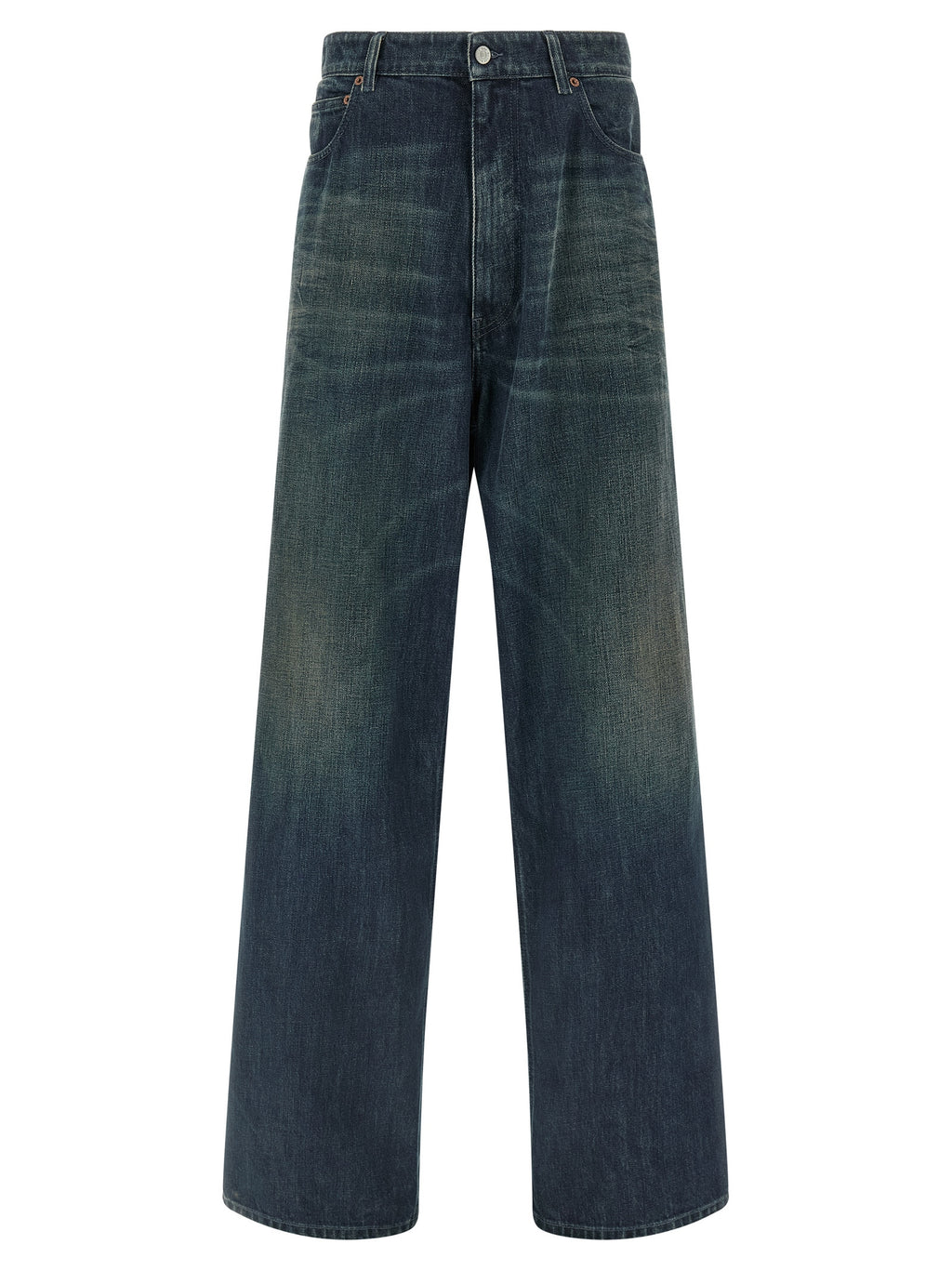 Blue Cotton Jeans Denim