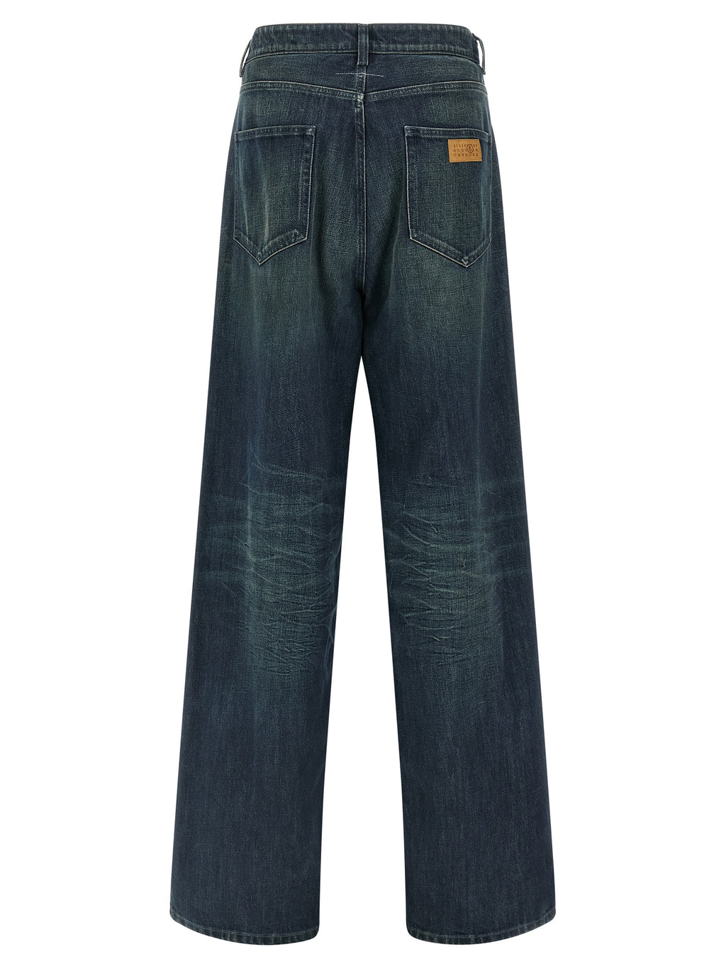Blue Cotton Jeans Denim