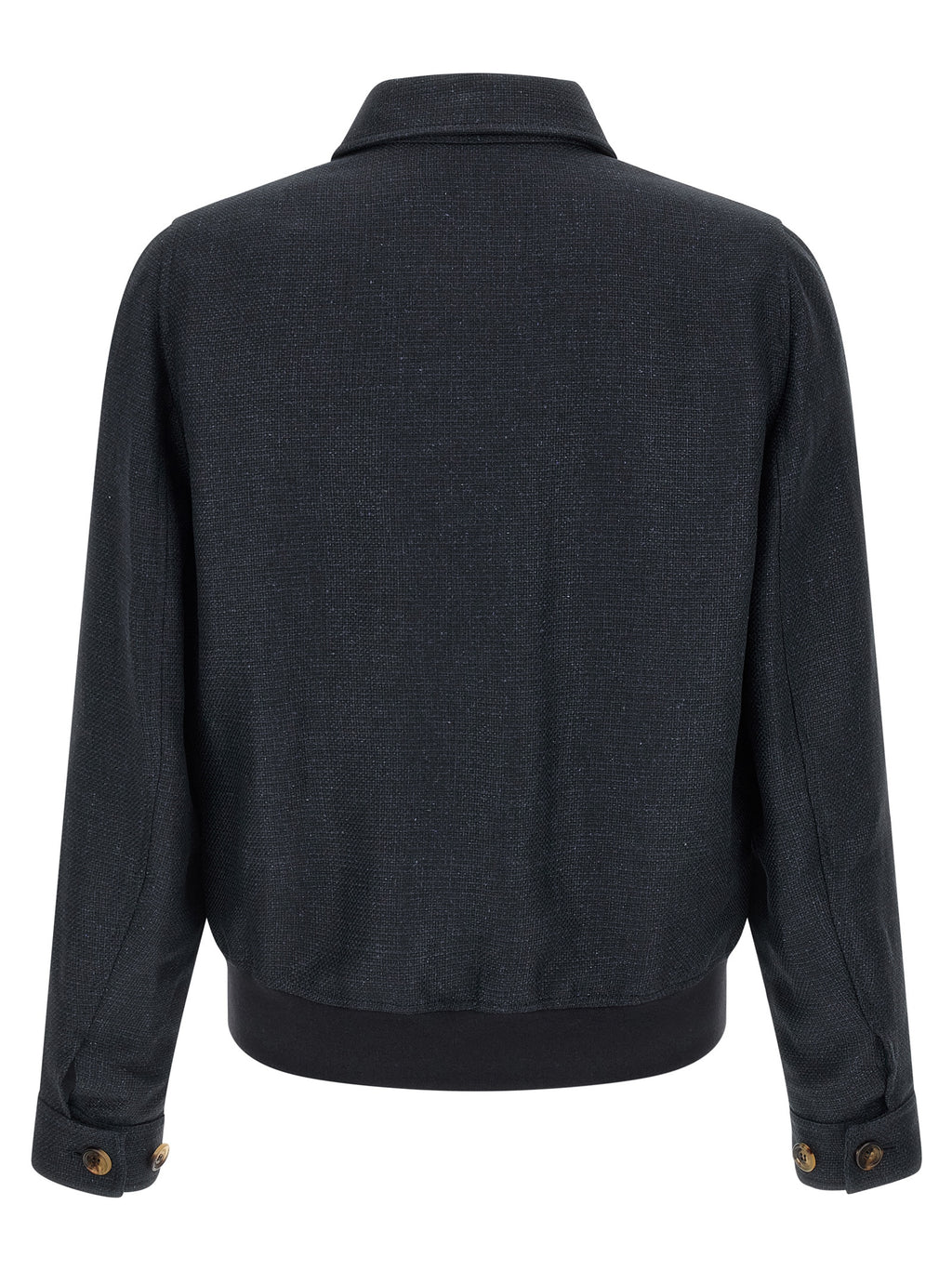 Blue Sisal Biker Jacket