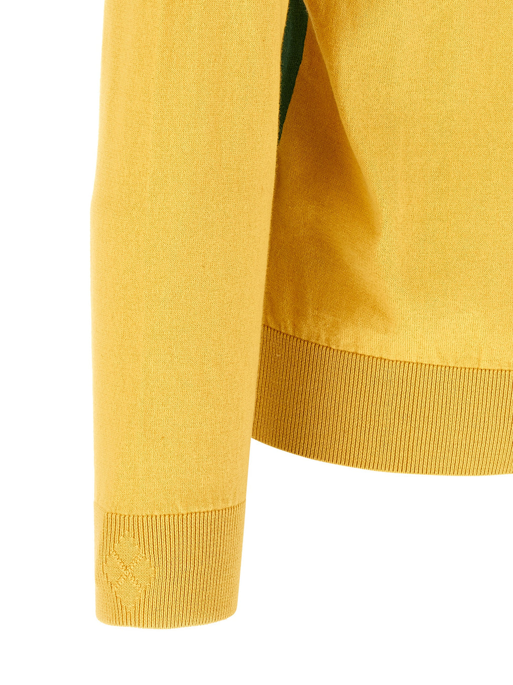 Bicolor Cotton Cardigan