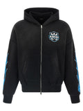 Black Cotton Sweatshirt