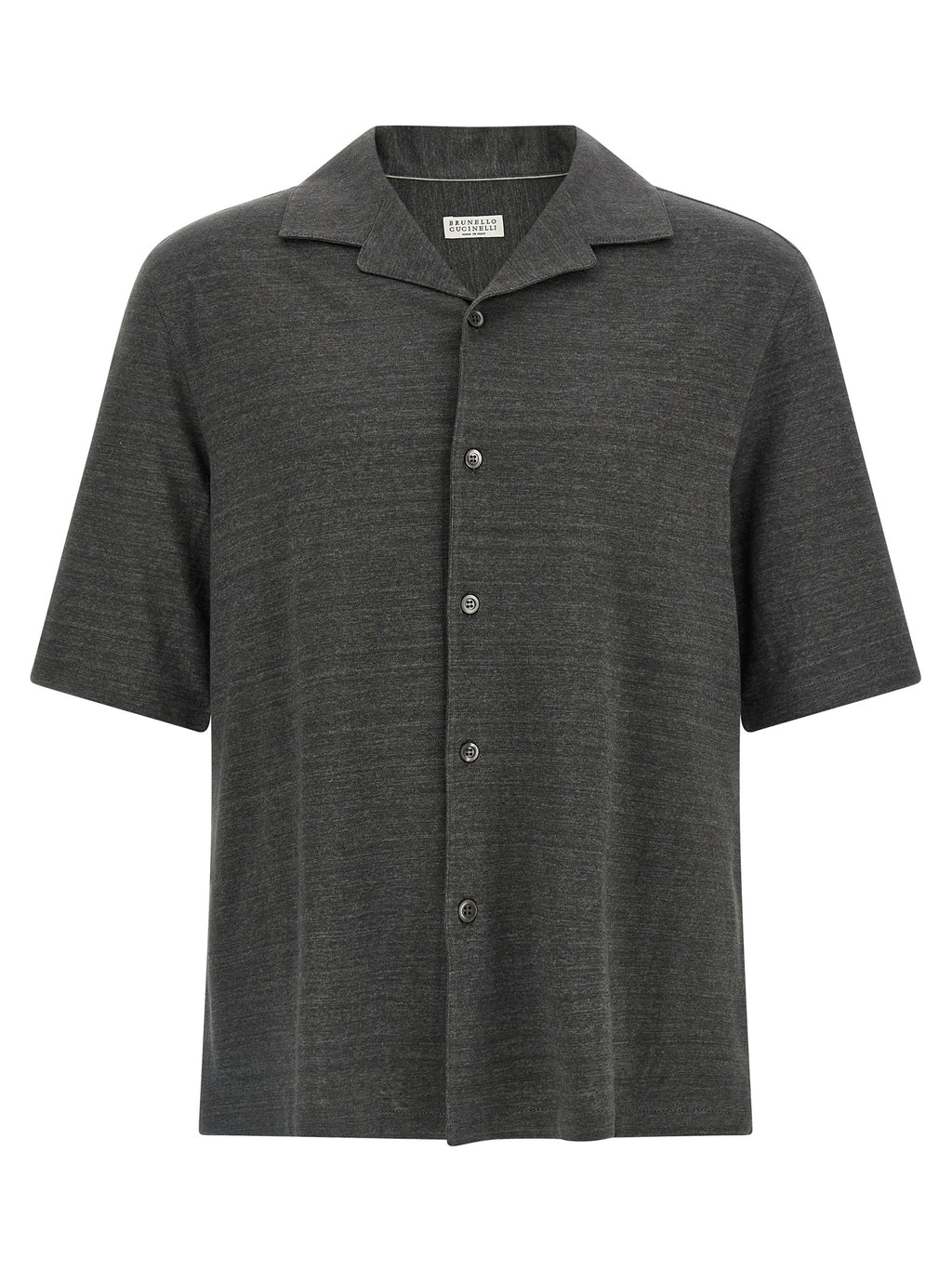 Gray Linen Blouse