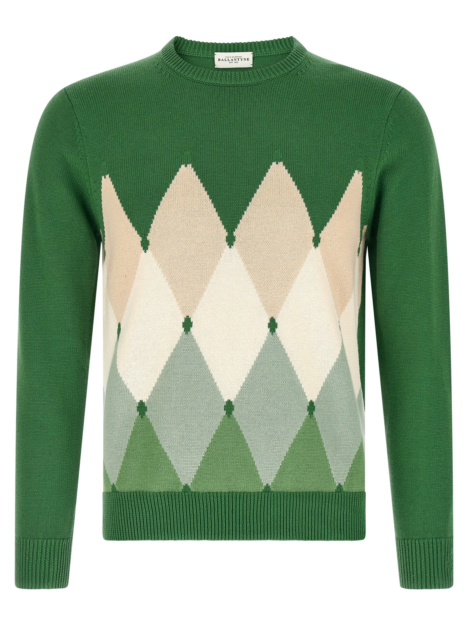 Bicolor Cotton Cardigan