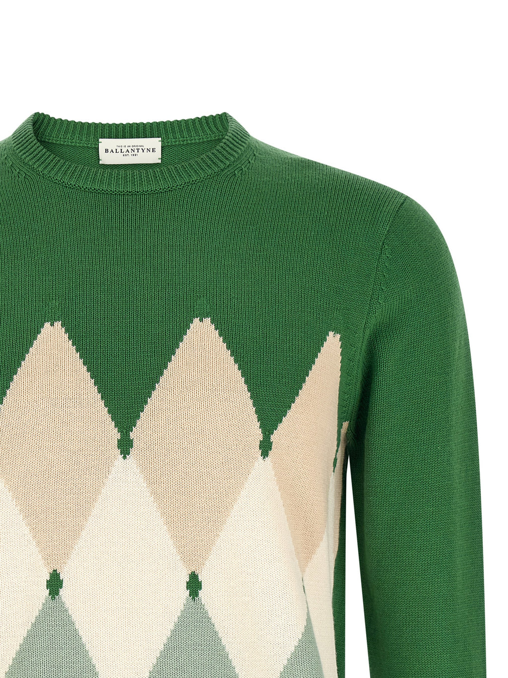 Bicolor Cotton Cardigan