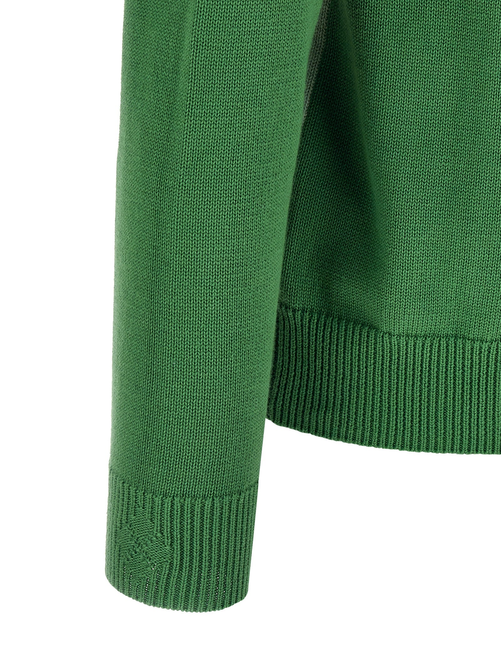 Bicolor Cotton Cardigan