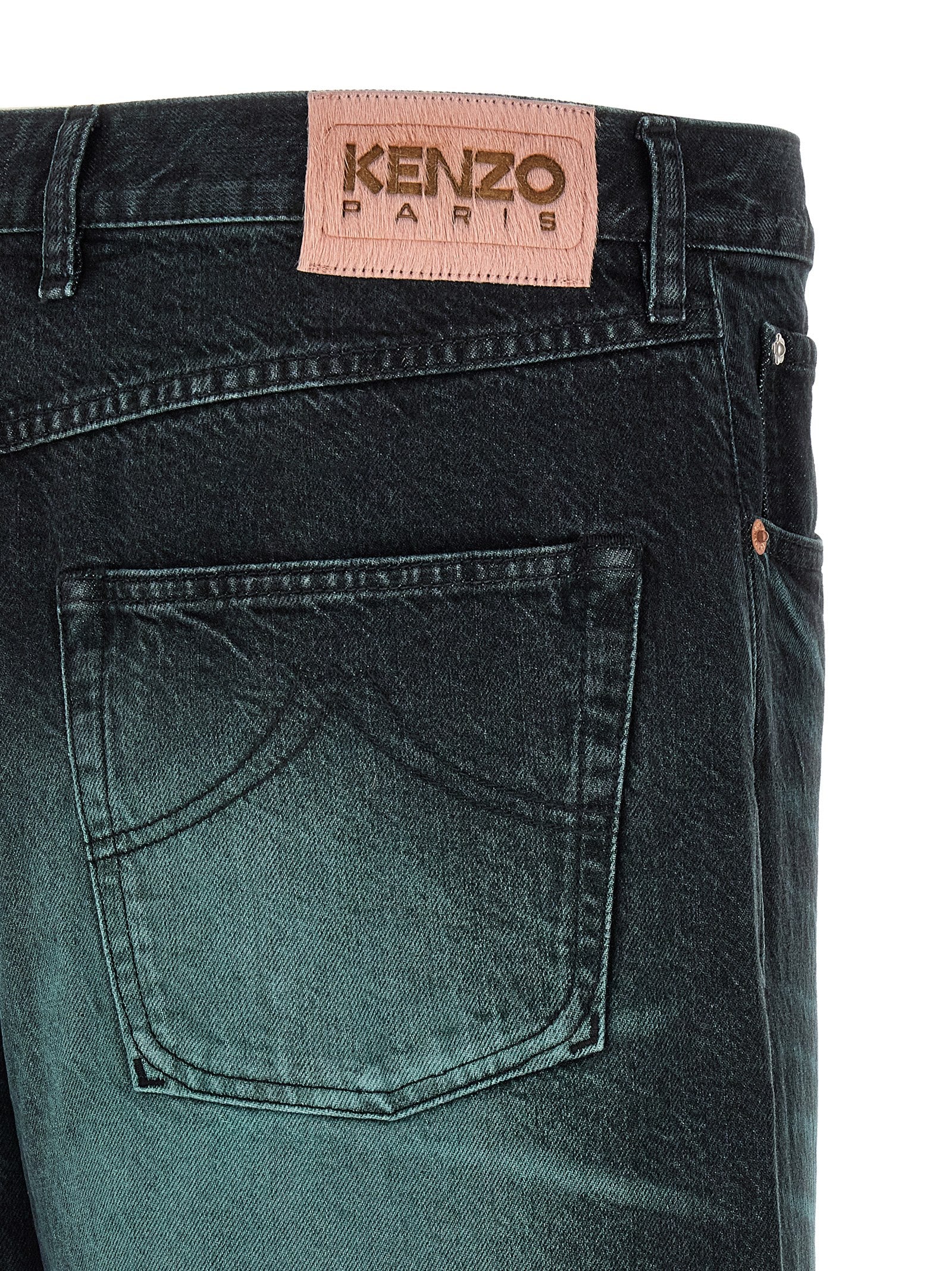 Blue Cotton Jeans Denim