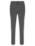 Gray Lyocell Casual Pants