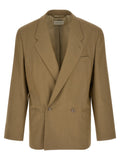 Bicolor Polyester Blazer
