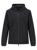 Black Nylon Shell Jacket