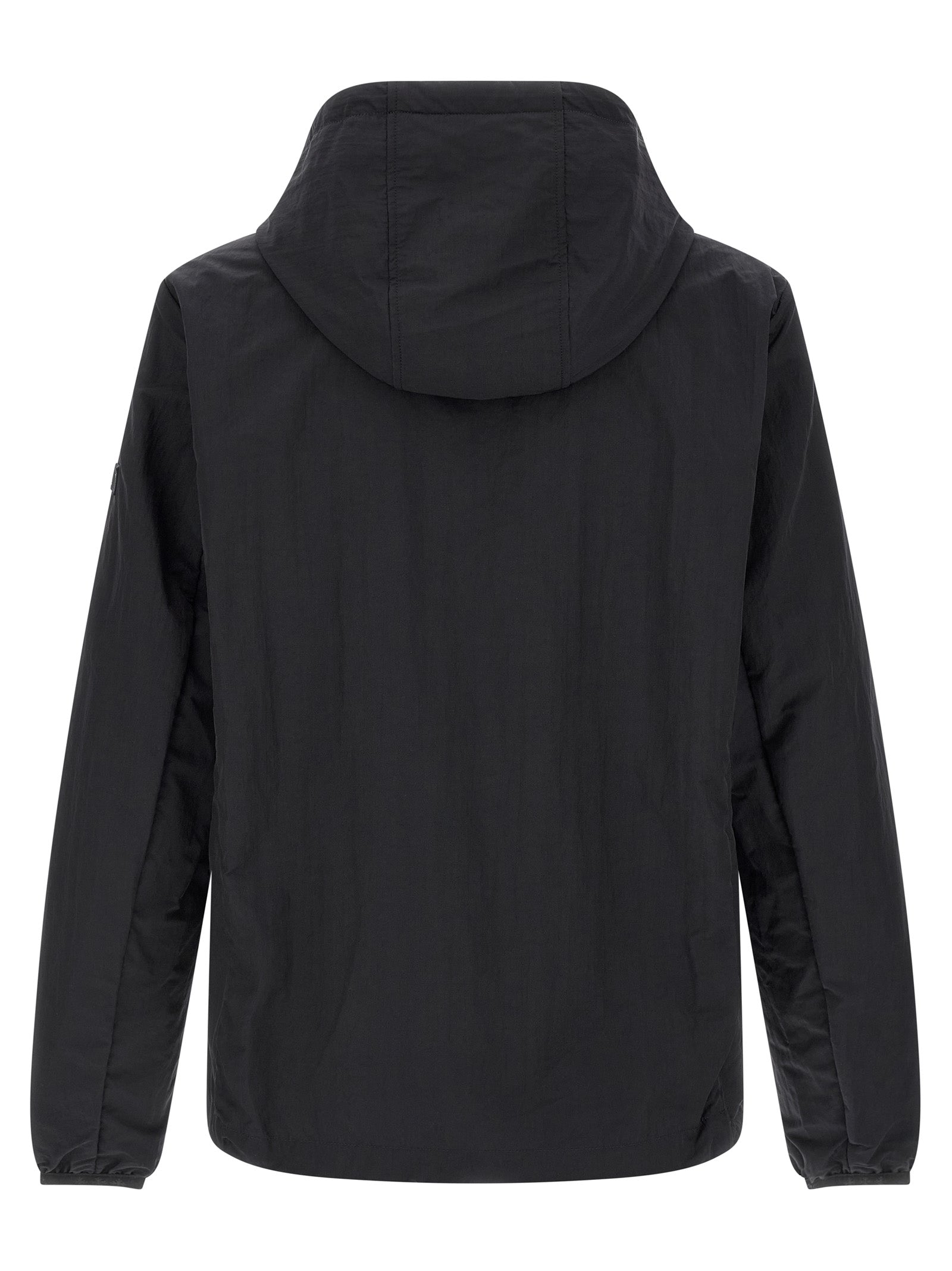 Black Nylon Shell Jacket