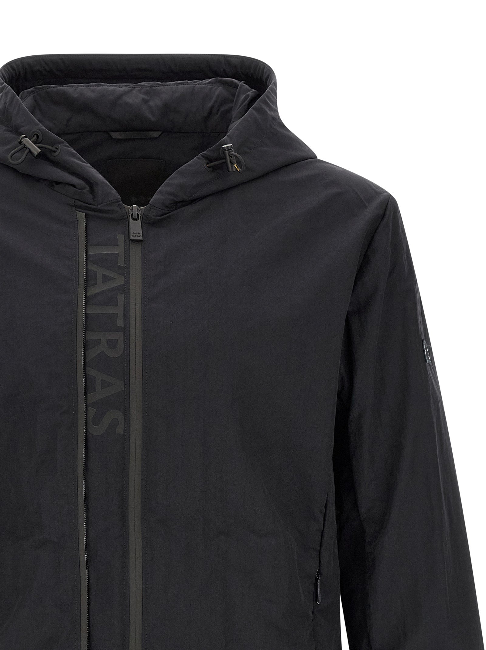 Black Nylon Shell Jacket