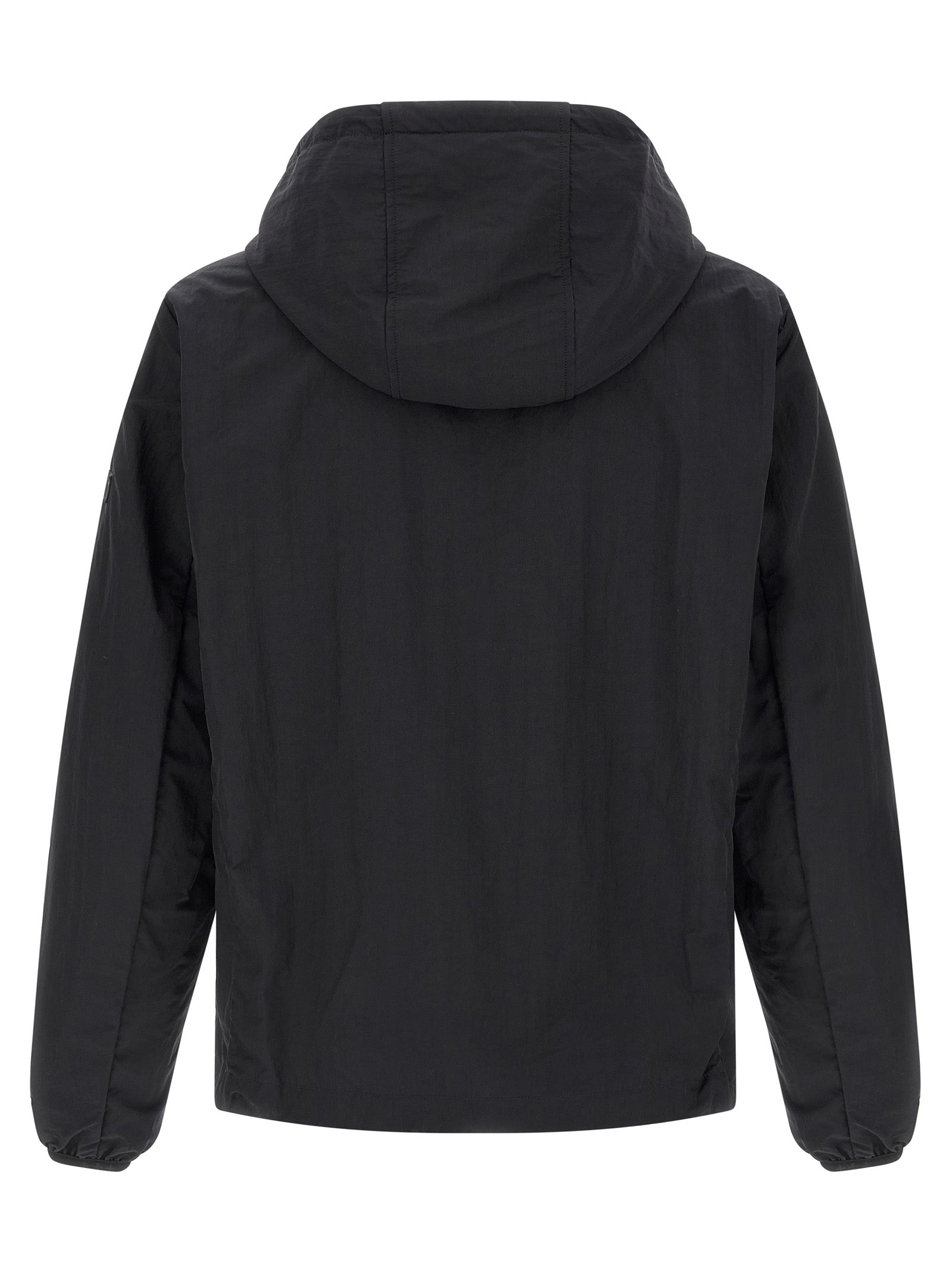 Blue Nylon Shell Jacket